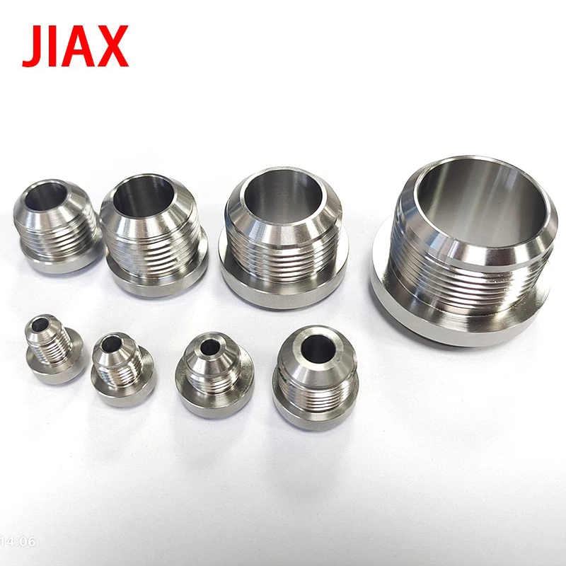 for AN3 4 6 8 10 12 16 18 20aluminum Weld On Bung Male Welding Fitting thread welding fitting