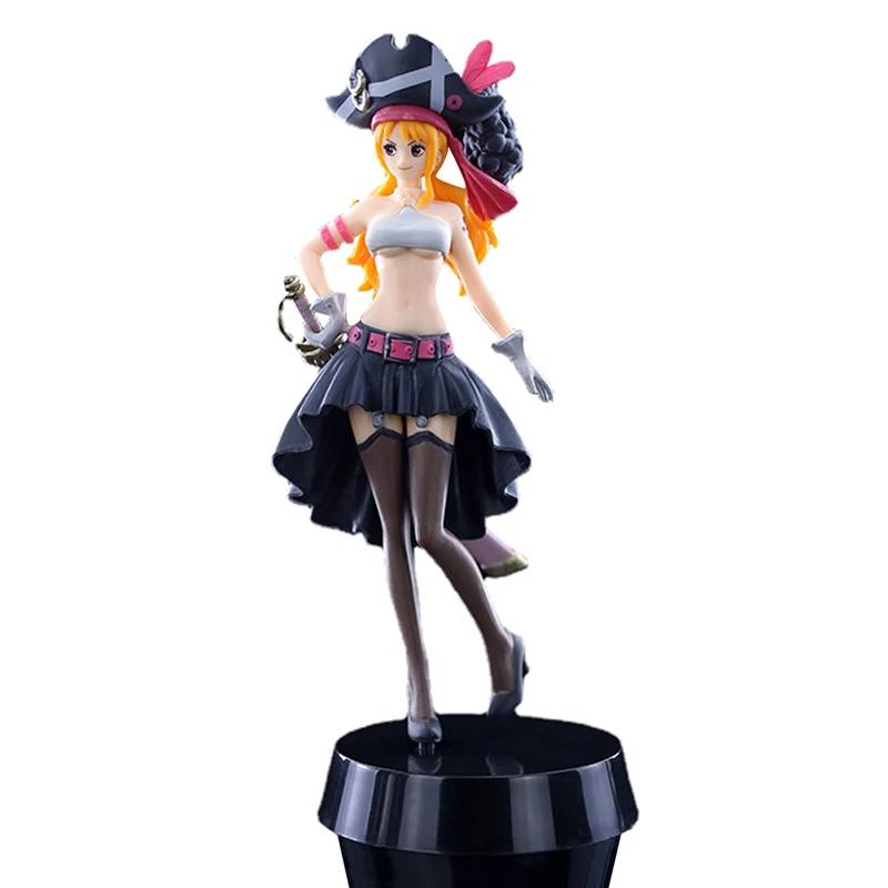 

19cm Anime One Piece Red Theatrical Version Lady Vol.3 Nami PVC Collectible Action Figure Model Toys Gift