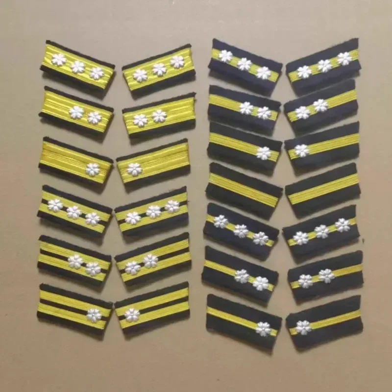 tomwang2012.Reproduction WW2 WWII Japanese Navy Lieutenant Uniform Collar Rank Bar Military War Japan
