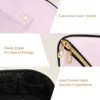New Toiletry Bag Rhombus Cosmetic Bag Organizer Women Travel Make Up Customized Pattern Big Capacity Cosmetics Suitcases Makeup 3