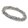 Stainless Steel Elastic Bracelet And Bangles Men Women Fashion Jewelry Gold Color Circle Chain Bracelets 5