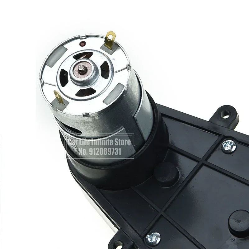 2Pcs 12V Electric Motor Gearbox RS390/550 30000 RPM 12000 RPM For Children Kids Ride-On Car Bike Toy Accessories Replacement