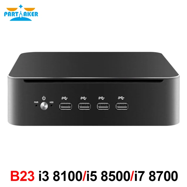 Partaker Gaming Mini PC: Intel Core i7/i5/i3
