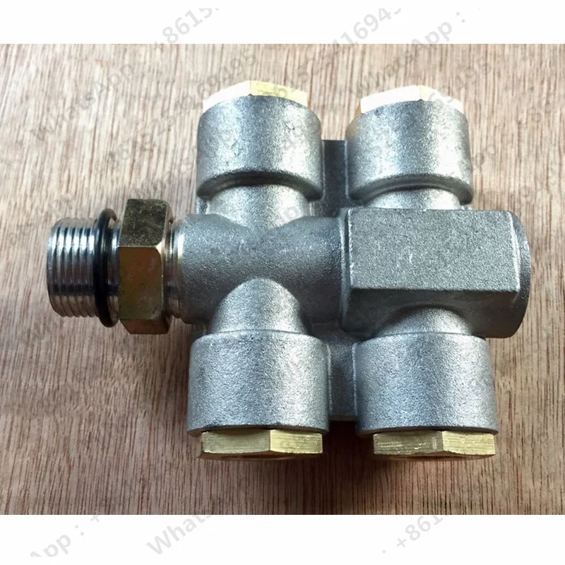 For SHACMAN X3000 F3000 New M3000 81.52120.6081 Air Valve One-way Valve Two-position Five-way Connector Truck Parts