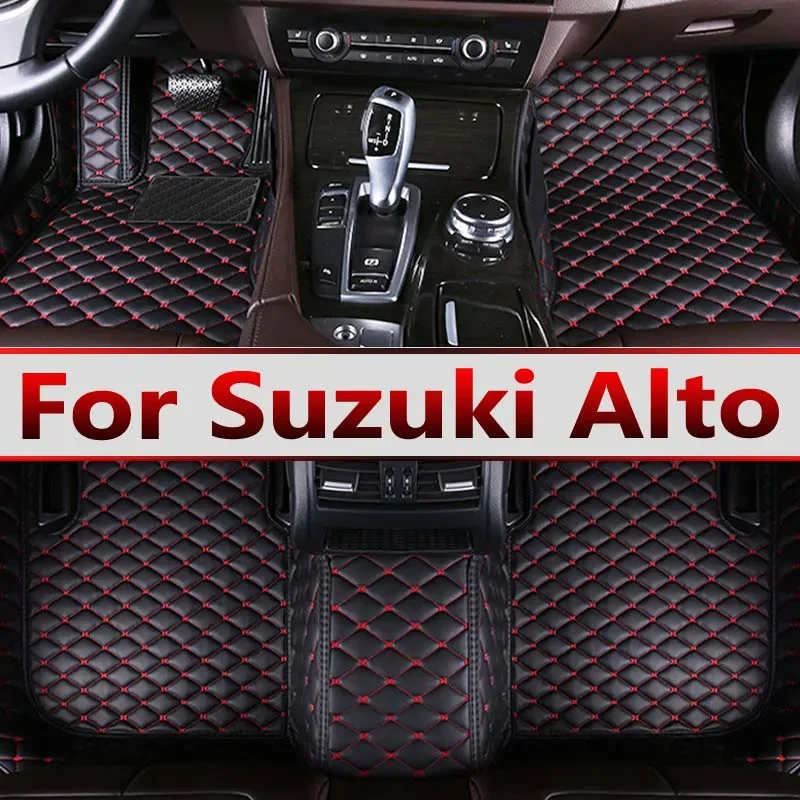 

Автомобильный напольный коврик для Suzuki Alto HA36S 2015-2021, коврик с защитой от грязи, кожаный коврик, коврики, автомобильный коврик, автомобильные аксессуары