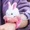 2.4G Mini RC Car Watch Toy LED Light Electric Induction Watch Plush Bunny Dog Crab RC Car Boys and Girls Toy Gift 1