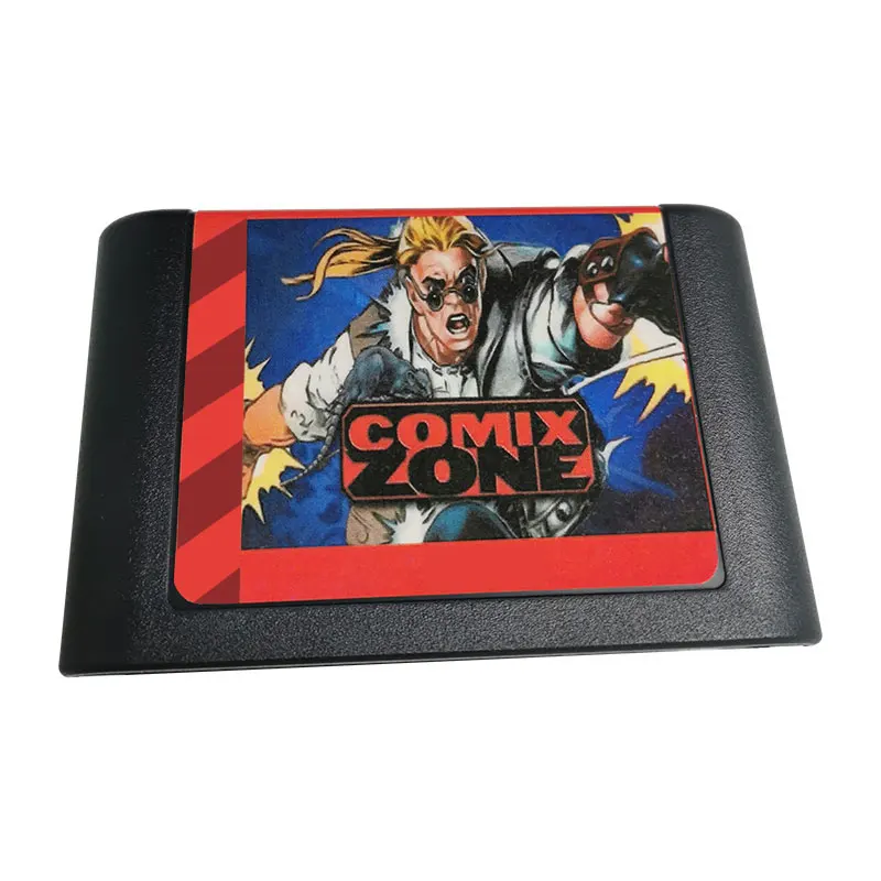 Comix Zone Video Game Card for Sega Megadrive Genesis Game Cartridge