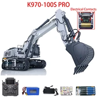 Kabolite K970 100S Pro 1/14 RC Hydraulic Excavator RTR Construction Digger Machine Smoke Remote Control Model for Adult TH20209 2