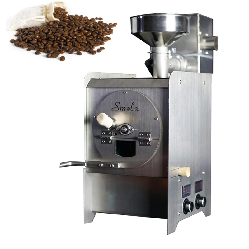 Electric Coffee Bean Roasting Machine Stainless Steel Household Coffee