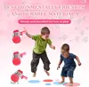 Bubble Gun Kids Toys Rocket 69 Holes Soap Bubbles Machine Gun Shape Automatic Blower With Light Pomperos Outdoor Toy Gifts Party 3