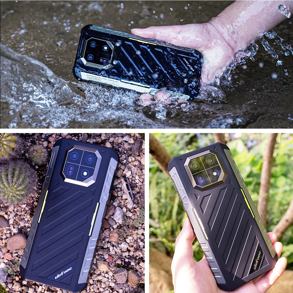 Ulefone Armor 22, 16 Гб 256 ГБ,6,58 дюймов FHD + ,64 мп Ночная камера,33 Вт,6600 мАч,4G,Android 13,NFC,2.4K,120Hz 5