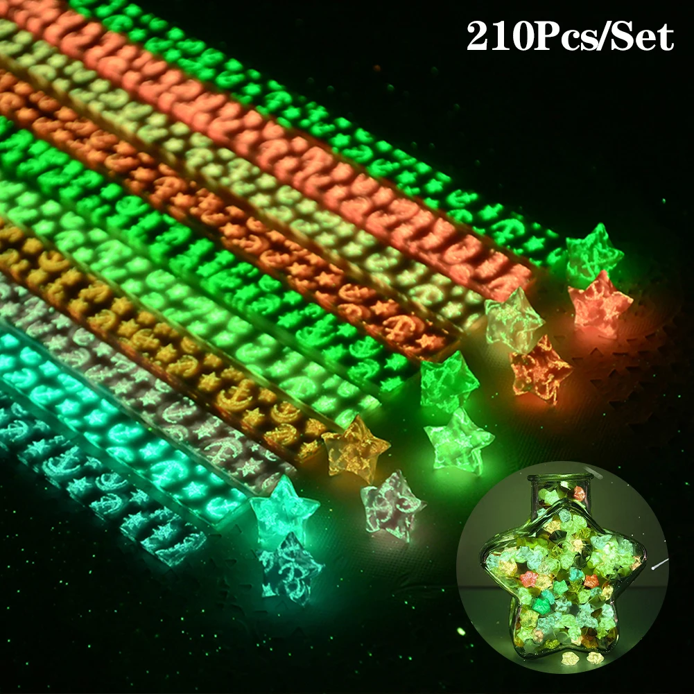 Luminous Origami Star Paper Strips – 210 Sheets