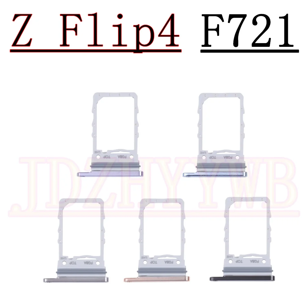 Dual/Single Sim Card Tray Reader Holder Adapter for Samsung Galaxy Z Flip Series