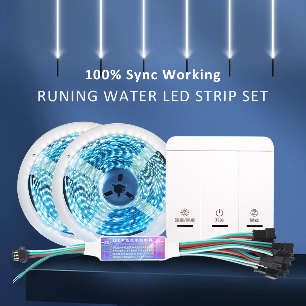 Horse-Race-LED-Strip-WS2811-10M-15M-20M-RF-Switch-Controller-Kit-SMD ...