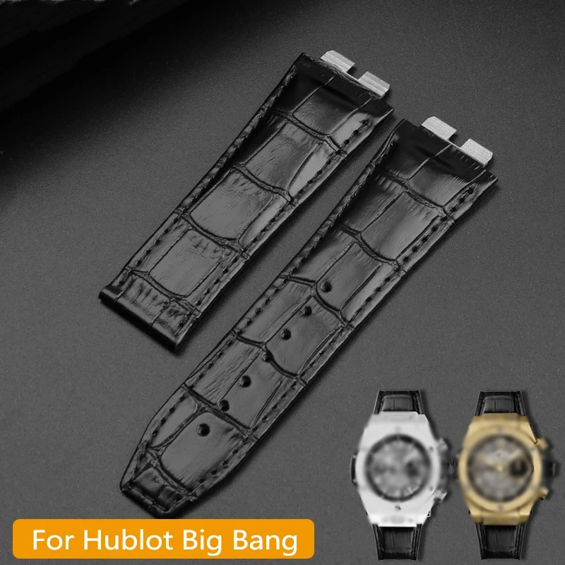 Водонепроницаемый-кожаный-ремешок-для-часов-hublot-411-big-bang-с-быстроразъемным-интерфейсом