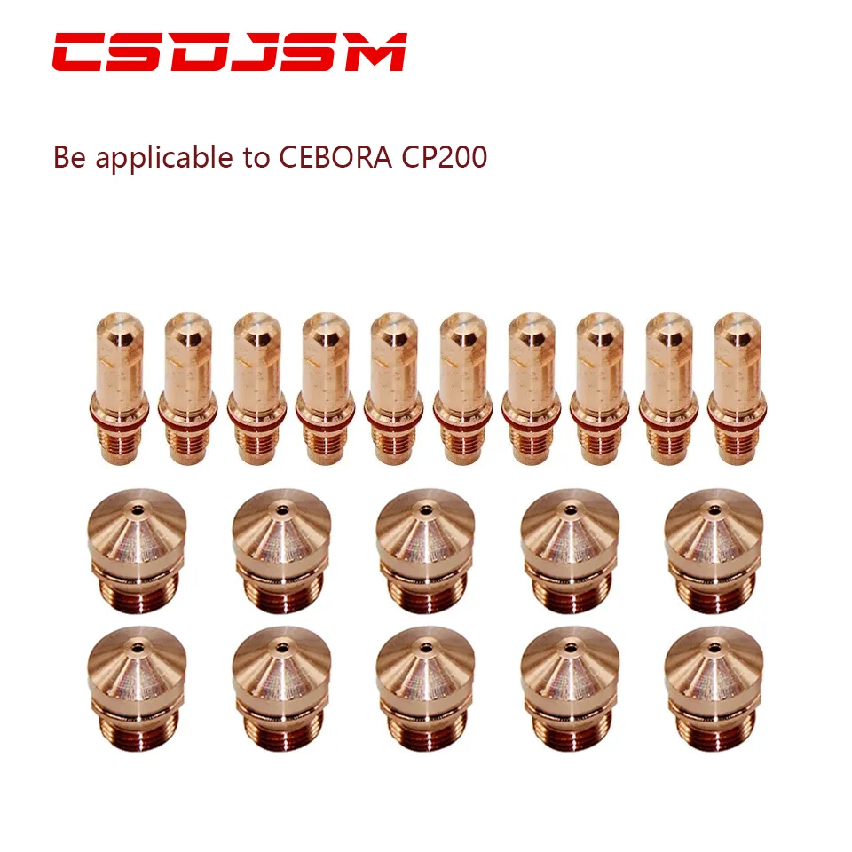 Cebora CP200  C1367 Electrode C1842 C1843 C1844 C1845 Nozzle Plasma Tips Cuting Torch