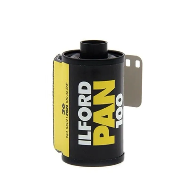 2026 흑백 35mm 필름 ILFORD Pan 100 일상 촬영 예술 사진용 35mm 전문가용 필름 (코닥 필름 카메라용)