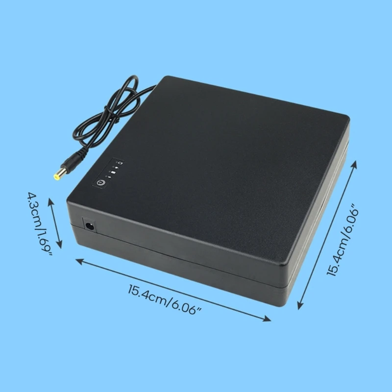 12V 3A Mini UPS Portable Step up Backup Power Supply Ensure Continuous Power