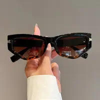 Lunettes de soleil œil de chat vintage pour femmes, nuances noires, lunettes de soleil dégradées, lunettes de soleil de créateur de marque de luxe, nouvelle mode, chimchic 3