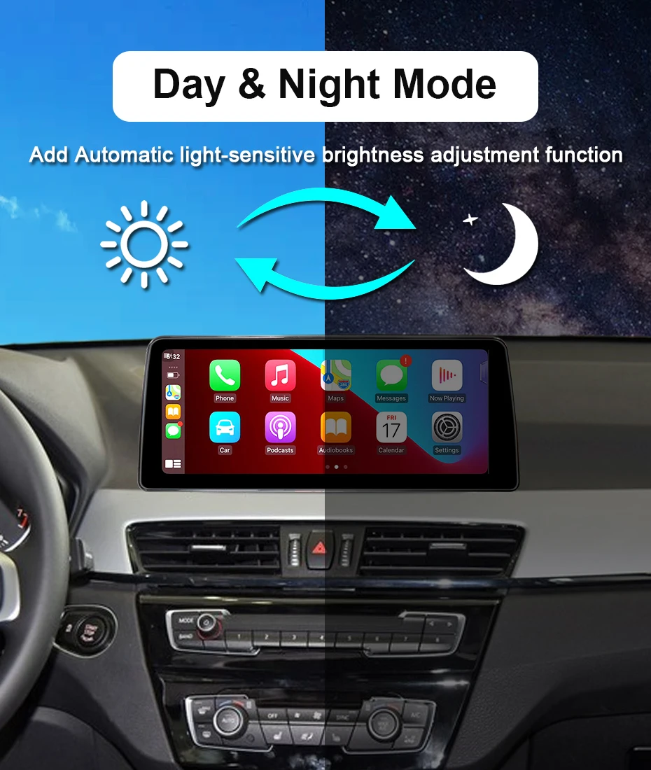 2 DIN 12,5 Zoll Linux Android Auto Auto Multimedia-Bildschirm für BMW X1 F48 2016–2017 mit Bluetooth Carplay Autolink Airplay Navigation – Detail 17