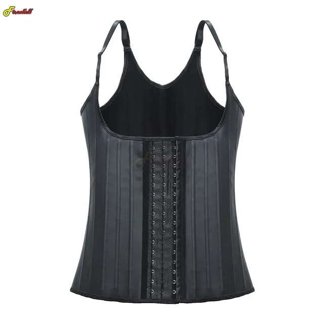 Women Latex Waist Trainer Women Binders Shapers Modeling Strap Corset Colombian Girdles Body Shapewear Faja Shape Sport Vest 4