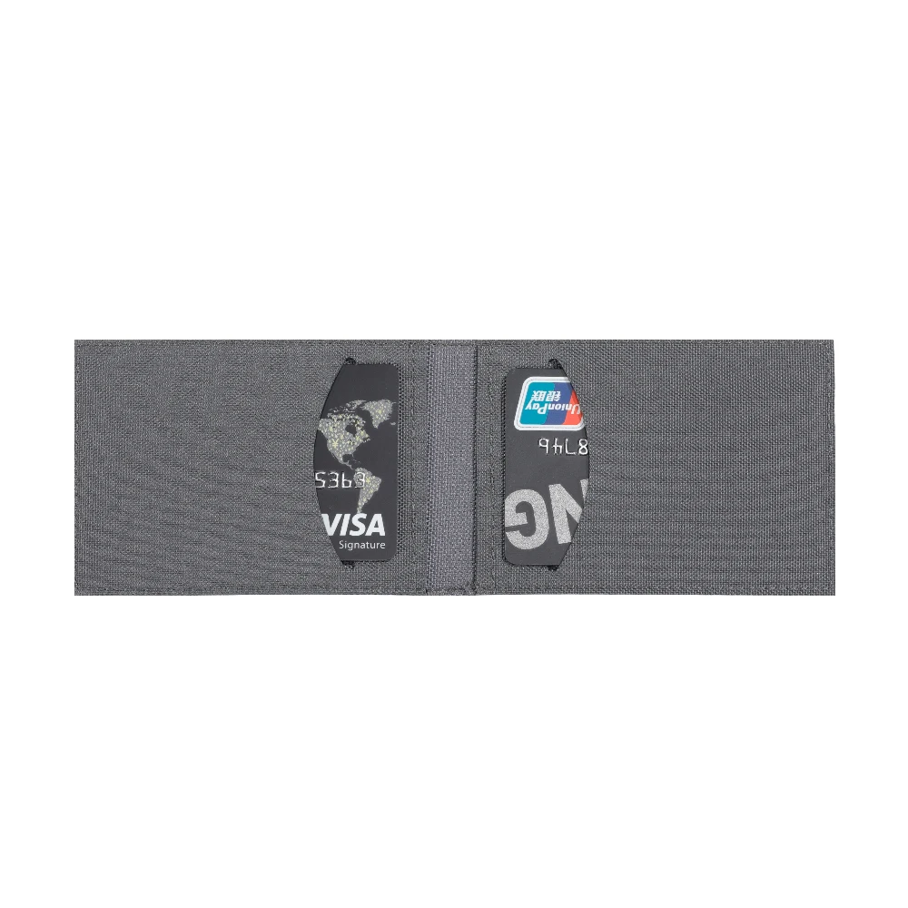 Tactical ID Credit Card Holder Back Pouch Mini Wallets Pocket Pocket Case Protective Cover Foldable for Men and Women