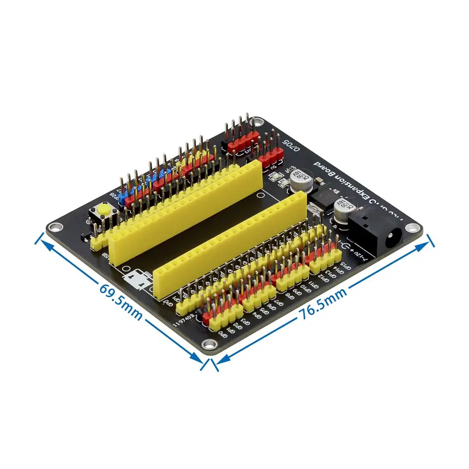 Raspberry Pi Pico Expansion Board GPIO Breakout Extension Adapter Onboard Male and Female Pins for Pico image 10