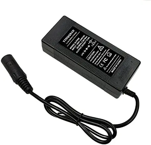 Battery charger 36V Charger 42V 2A electric bike lithium battery charger for 36V lithium battery pack with 3-Pin XLR Socket/connector