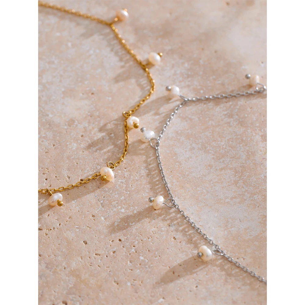 Yhpup Jewelry Anklet for Women Waterproof Stainless Steel