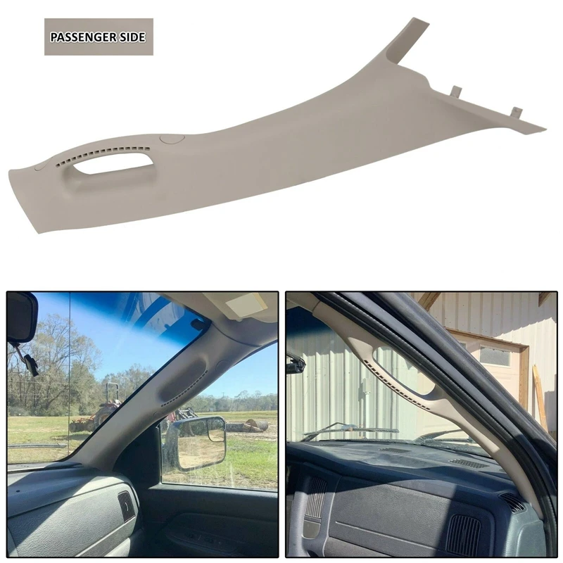 

Car Grab Handle A Pillar Windshield Post Trim Molding For Dodge Ram 2002-2010