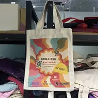 100 pièces/lot, sacs fourre-tout en toile personnalisés en gros, sacs de shopping écologiques réutilisables, sacs promotionnels en coton en vrac 2