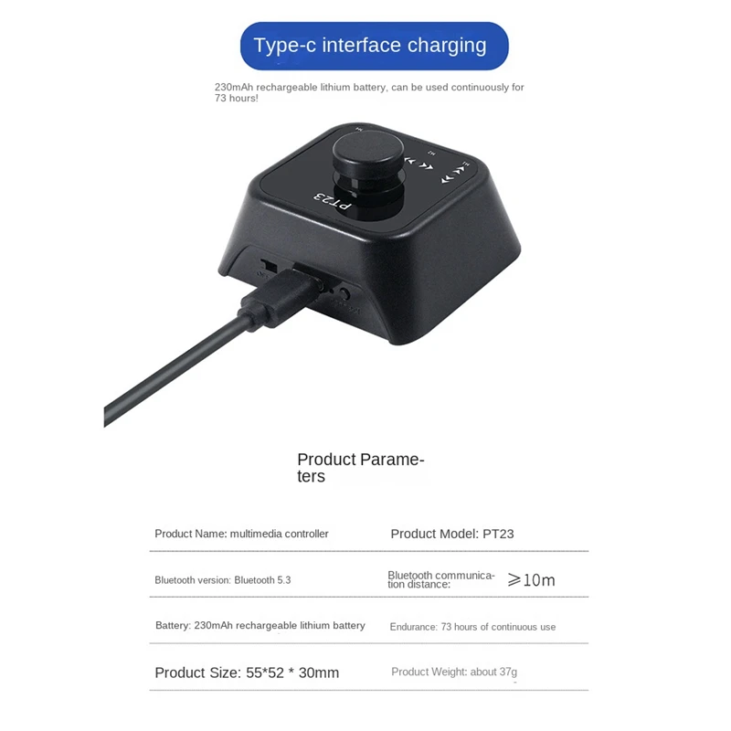Wireless Page Turner Pedal Rechargeable Wireless Foot Switch For Tablet Smartphone Electronic Music Scores E-Books