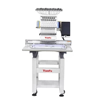 New 2-Year Warranty Single Head Industrial Automatic Digital Embroidery Machine 1200 RPM 350*500mm Computerized Operation 1