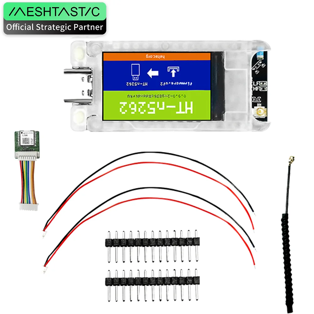 Heltec Meshtastic Tracker with 1.14-Inch Display and LoRa Connectivity