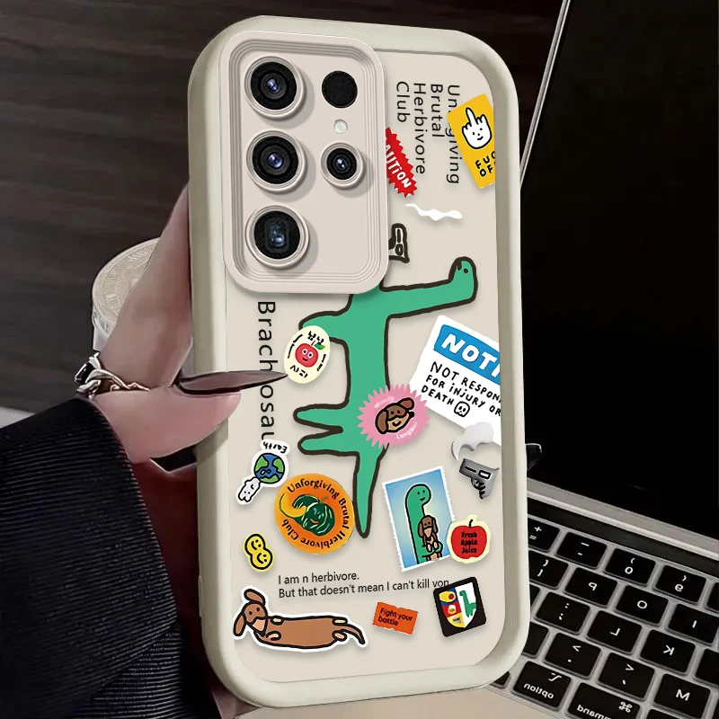 Adorable Dinosaur Cartoon Phone Case
