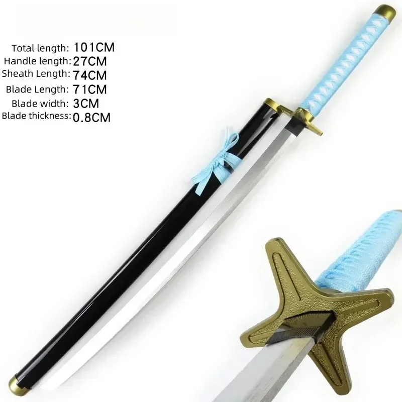 Holz-Katana-Schwerter in Originalgröße Japanische Anime-Katana-Schwerter Simulation Roronoa Zoro Cosplay-Requisiten Heimdekorationen – Detail 17