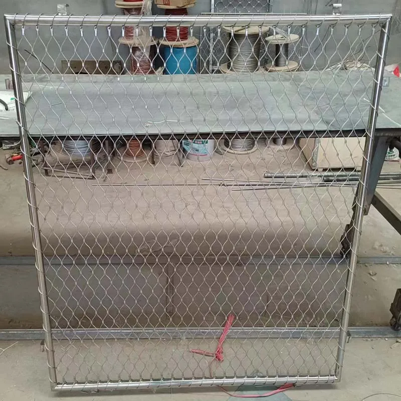 Cable Netting with Frame for Architecture Boundary Wall and Playground