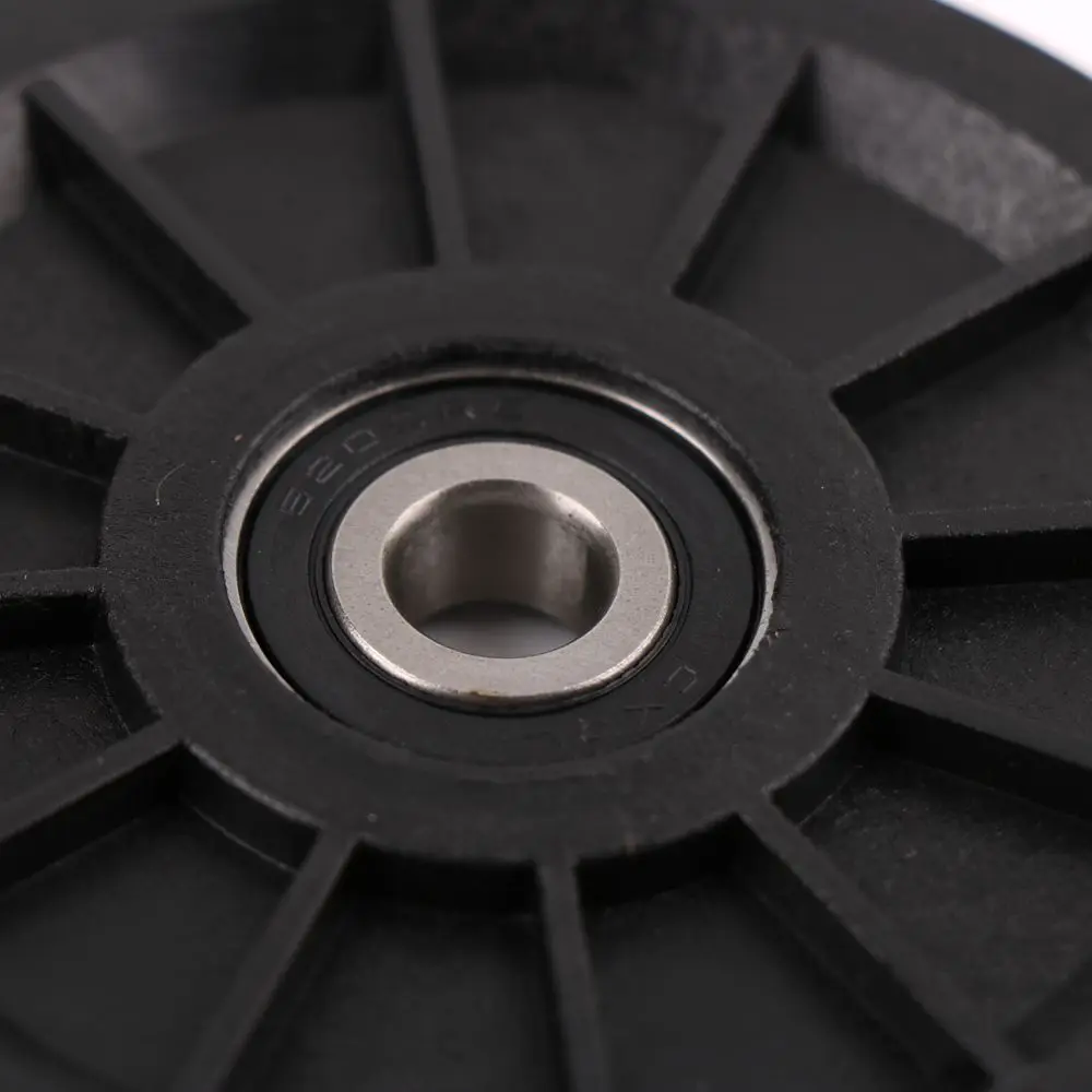 Elevator wire rope wheel Applicable to 3mm diameter steel wire rope crossing guide wheel nylon hanging 6200 bearing 1pcs