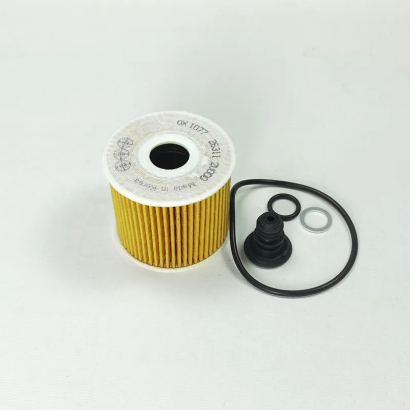 Oil Filter 26320-2U000 HYUNDAI TUCSON KONA i30 i40 KIA SPORTAGE 4 CEED PROCEED XCEED STONIC OX1077D car oil filter car filter