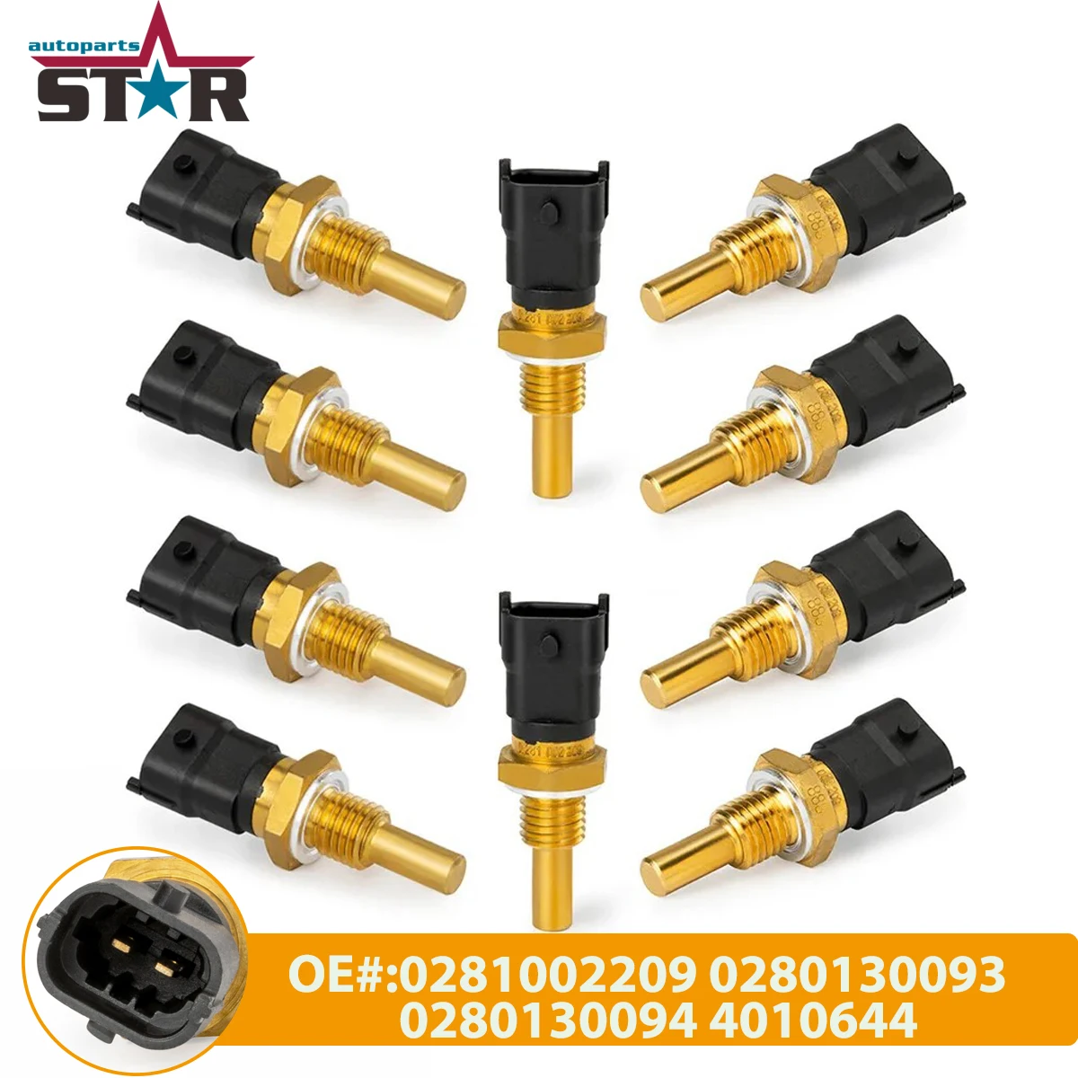 Temperature TEMP Sensor Switch Polaris Ranger 500 570 700 800 900 0281002209 0280130093 0280130094 4010644