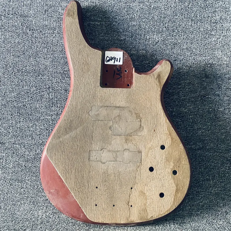 GB931-Bajo Eléctrico activo sin terminar, PJB, cuerpo de bajo en superficie de madera maciza, daña las artesanías sucias, ventas especiales para pedidos personalizados