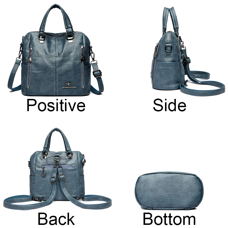 Women's Fashionable Retro Shoulder Bag Casual Large Capacity_voghion.com