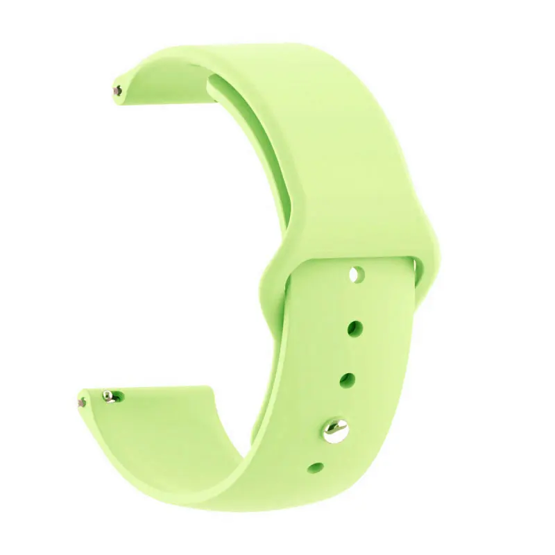 Silicone Watch Strap - 20mm/22mm Adjustable Band, Universal Fit