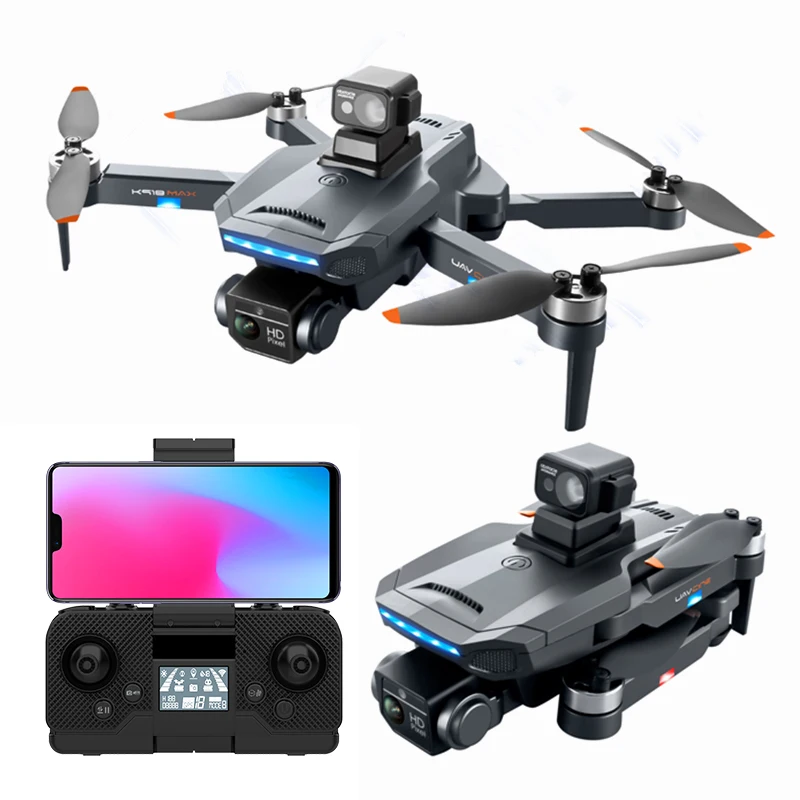 

2.4G RC Drone With 4K Camera 4CH GPS Wifi Aerial Photography Obstacle Avoidance Foldable Rc Quadcopter Gifts For Beginner Kids