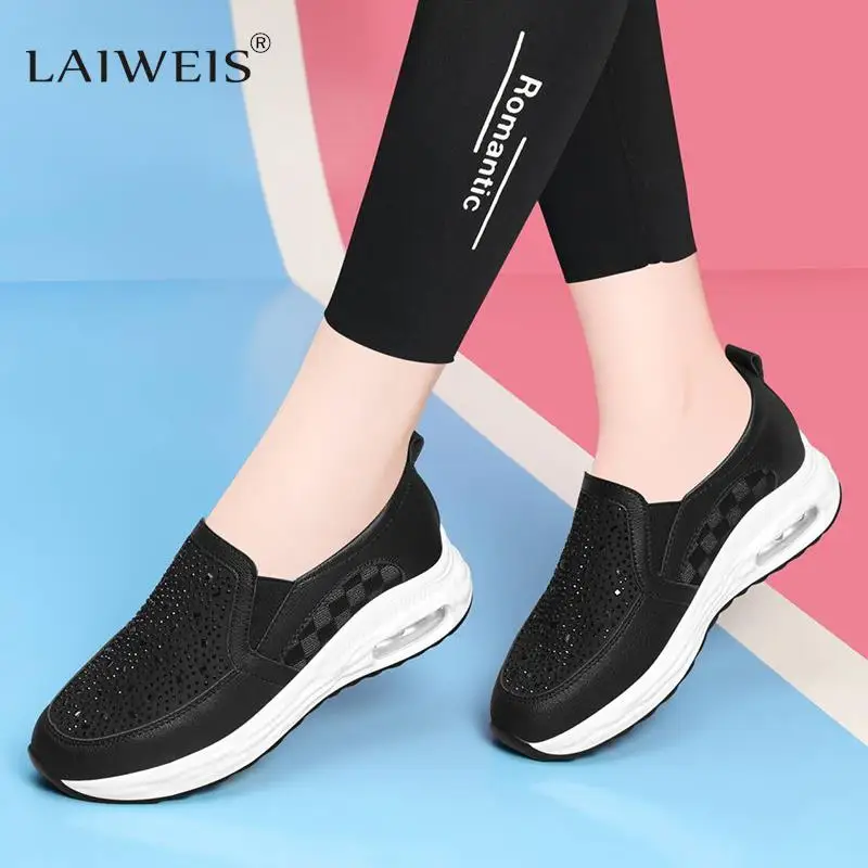 

Original luxury women's spring travel shoes 2023 new autumn slip-on casual sneakers dad shoes comfortable and soft women shoes