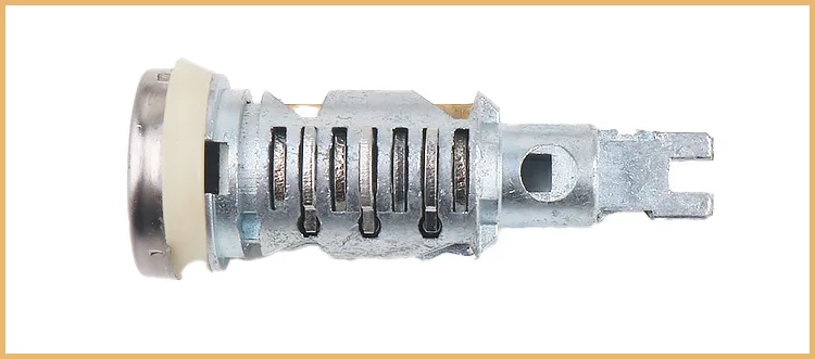 Full Auto Lock Zylinder für Fiat 1PCS Türschloss Zylinder Plus 1PCS Zündung Schloss mit 2 Schlüssel SIP22 klinge – Detail 4