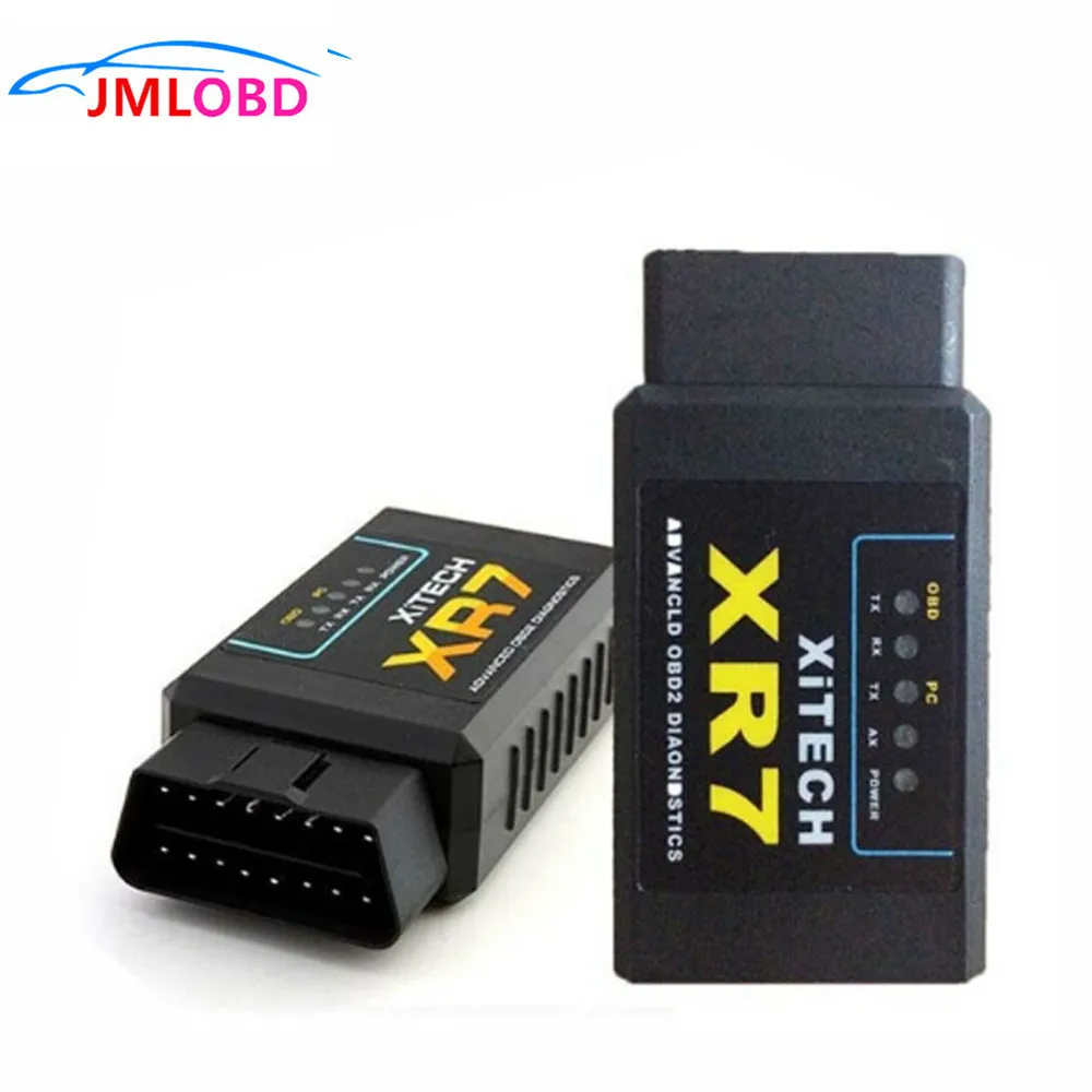 2024 Strumento V1.5 Elm327 Xr7 Interfaccia Bluetooth Obd2 Obdii Strumento Di Scansione Automatica Elm 327 V2.1 Strumento Scanner Diagnostico Can-Bus