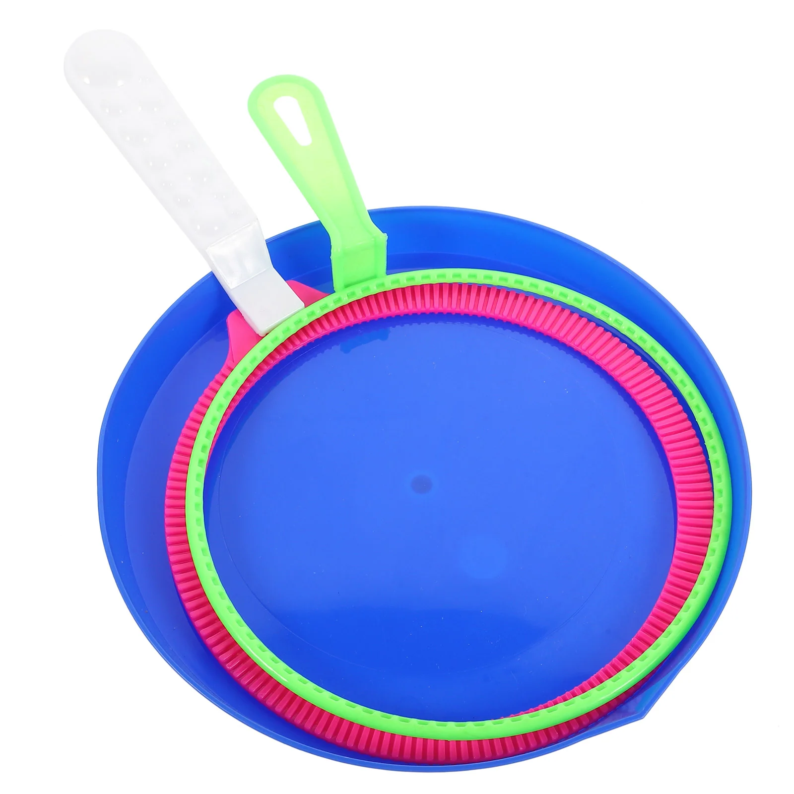 

Ibasenice Boys Girls Circle Summer Maker Blower Toy Tool Tray Ring Tools Wand Show Infant Outdoor Toys Play Giant Wands Games