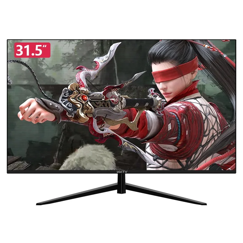 Monitor Lcd Da 32 "Risoluzione Hdmi + Vga Schermo 1920*1080 Mva Display Desktop Monitor Da 32 Pollici 75Hz