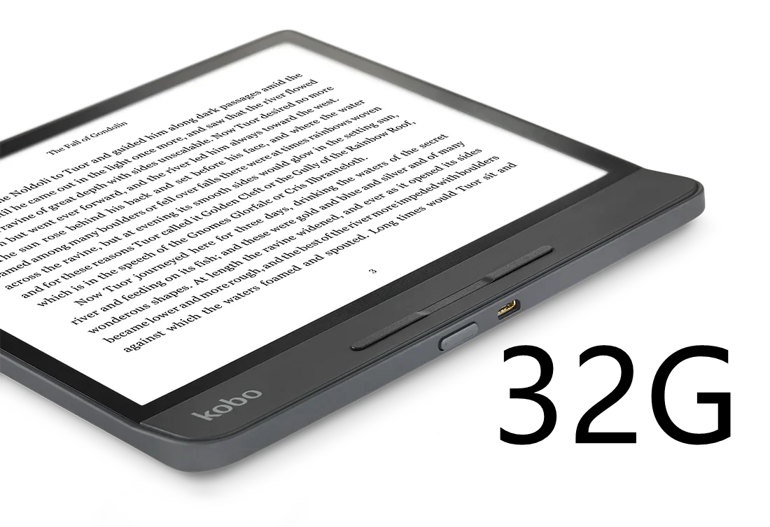 KOBO Forma 8.0” 300PPI E-Reader N782 ebook HD Mobius Carta